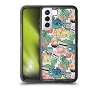 Head Case Designs Officially Licensed Micklyn Le Feuvre Lazy Afternoon A Chalk Pastel Illustration Patterns 2 Ultra-Armoured Shockproof Case [Military Grade] Compatible With Samsung Galaxy S21+ 5G