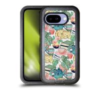 Head Case Designs Officially Licensed Micklyn Le Feuvre Lazy Afternoon A Chalk Pastel Illustration Patterns 2 Ultra-Armoured Shockproof Case [Military Grade Protection] Compatible With Google Pixel 9A