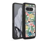 Head Case Designs Officially Licensed Micklyn Le Feuvre Lazy Afternoon A Chalk Pastel Illustration Patterns 2 Ultra-Armoured Shockproof Case [Military Grade] Compatible With Google Pixel 8 Pro