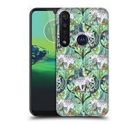 Head Case Designs Officially Licensed Micklyn Le Feuvre Little Elephants On Jungle Adventure Animals Hard Back Case Compatible With Motorola Moto G8 Plus