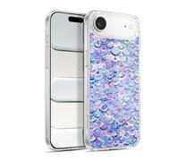 Head Case Designs Officially Licensed Micklyn Le Feuvre Mosaic In Amethyst And Lapis Lazuli Marble Patterns Gel Case [Military Grade] Compatible with Apple iPhone 17 Air and Compatible with MagSafe