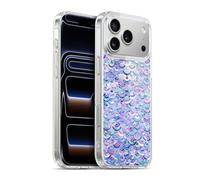 Head Case Designs Officially Licensed Micklyn Le Feuvre Mosaic In Amethyst And Lapis Lazuli Marble Patterns Gel Case [Military Grade] Compatible with Apple iPhone 17 Pro Max & Compatible with MagSafe
