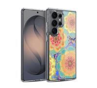Head Case Designs Officially Licensed Micklyn Le Feuvre Obsession Florals 2 Gel Case [Military Grade Protection] Compatible with Samsung Galaxy S26 Ultra and Compatible with MagSafe