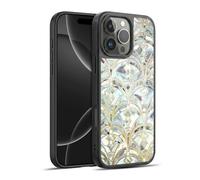 Head Case Designs Officially Licensed Micklyn Le Feuvre Pale Bright Mint And Sage Art Deco Marbling Marble Patterns Gel Armour Case [Military Grade Protection] Compatible With Apple iPhone 16 Pro Max