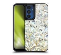 Head Case Designs Officially Licensed Micklyn Le Feuvre Pale Bright Mint And Sage Art Deco Marbling Marble Patterns Gel Armour Case [Military Grade Protection] Compatible With Samsung Galaxy A15