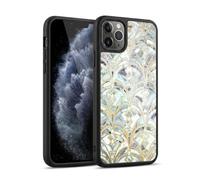 Head Case Designs Officially Licensed Micklyn Le Feuvre Pale Bright Mint And Sage Art Deco Marbling Marble Patterns Gel Armour Case [Military Grade Protection] Compatible With Apple iPhone 11 Pro Max