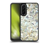 Head Case Designs Officially Licensed Micklyn Le Feuvre Pale Bright Mint And Sage Art Deco Marbling Marble Patterns Gel Armour Case [Military Grade Protection] Compatible With Samsung Galaxy A36 5G