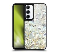 Head Case Designs Officially Licensed Micklyn Le Feuvre Pale Bright Mint And Sage Art Deco Marbling Marble Patterns Gel Armour Case [Military Grade Protection] Compatible With Samsung Galaxy A55 5G