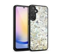 Head Case Designs Officially Licensed Micklyn Le Feuvre Pale Bright Mint And Sage Art Deco Marbling Marble Patterns Gel Armour Case [Military Grade Protection] Compatible With Samsung Galaxy A25 5G