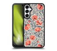 Head Case Designs Officially Licensed Micklyn Le Feuvre Peachy Coral Scattered Poppies Flora And Fauna Gel Armour Case [Military Grade Protection] Compatible With Samsung Galaxy A16 5G