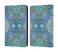 Head Case Designs Officially Licensed Micklyn Le Feuvre Peacock Summer Mandala Leather Wallet Case Compatible With Amazon Kindle 11th Gen (2024)