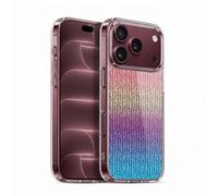 Head Case Designs Officially Licensed Micklyn Le Feuvre Rainbow Chunky Knit Patterns Gel Case [Military Grade Protection] Compatible With Apple iPhone 18 Pro