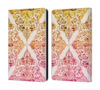 Head Case Designs Officially Licensed Micklyn Le Feuvre Sunset Art Nouveau Mandala Leather Wallet Case Compatible With Amazon Kindle Paperwhite 6