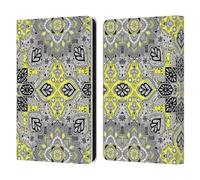 Head Case Designs Officially Licensed Micklyn Le Feuvre Sunshine Medallion Mandala Leather Wallet Case Compatible With Amazon Kindle Paperwhite 6
