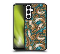 Head Case Designs Officially Licensed Micklyn Le Feuvre Swimming Otters in Teal Orange Flora And Fauna Gel Armour Case [Military Grade Protection] Compatible With Samsung Galaxy A16 5G