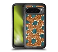 Head Case Designs Officially Licensed Micklyn Le Feuvre Tiny Turtle Treasures Flora And Fauna Ultra-Armoured Shockproof Case [Military Grade Protection] Compatible With Google Pixel 9 Pro XL
