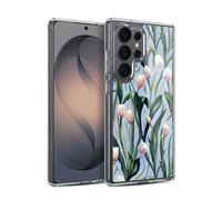 Head Case Designs Officially Licensed Micklyn Le Feuvre Waiting On The Blooming A Tulip Florals 2 Gel Case [Military Grade] Compatible with Samsung Galaxy S26 Ultra and Compatible with MagSafe