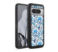 Head Case Designs Officially Licensed Micklyn Le Feuvre Watercolour Floral Elephant Patterns 2 Ultra-Armoured Shockproof Case [Military Grade Protection] Compatible With Google Pixel 8 Pro