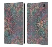 Head Case Designs Officially Licensed Micklyn Le Feuvre Winter Sunset Mandala Floral Patterns Leather Wallet Case Compatible With Amazon Fire 7 2022