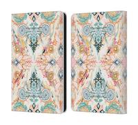 Head Case Designs Officially Licensed Micklyn Le Feuvre Wonderland in Spring Mandala Leather Wallet Case Compatible With Amazon Kindle Paperwhite 6