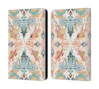 Head Case Designs Officially Licensed Micklyn Le Feuvre Wonderland in Spring Mandala Leather Wallet Case Compatible With Amazon Kindle 11th Gen (2024)