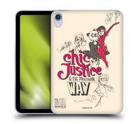 Head Case Designs Officially Licensed Miraculous Ladybug Chic Justice Sketches Gel Case [Military Grade Protection] Compatible With Apple iPad mini (2021/2024)