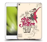 Head Case Designs Officially Licensed Miraculous Ladybug Chic Justice Sketches Gel Case [Military Grade Protection] Compatible With Apple iPad mini (2019)