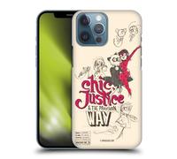 Head Case Designs Officially Licensed Miraculous Ladybug Chic Justice Sketches Hard Back Case Compatible With Apple iPhone 13 Pro Max