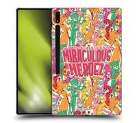 Head Case Designs Officially Licensed Miraculous Ladybug Heroes Pattern Sketches Gel Case [Military Grade Protection] Compatible With Samsung Galaxy Tab S8 Ultra