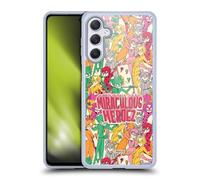 Head Case Designs Officially Licensed Miraculous Ladybug Heroes Pattern Sketches Gel Case [Military Grade Protection] Compatible With Samsung Galaxy M54 5G