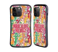 Head Case Designs Officially Licensed Miraculous Ladybug Heroes Pattern Sketches Hybrid Case Compatible With Apple iPhone 15 Pro Max