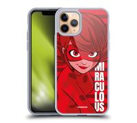 Head Case Designs Officially Licensed Miraculous Ladybug Ladybug Radiant Red Gel Case [Military Grade Protection] Compatible With Apple iPhone 11 Pro