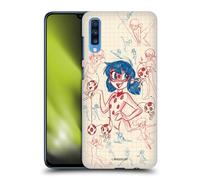Head Case Designs Officially Licensed Miraculous Ladybug Ladybug Sketches Hard Back Case Compatible With Samsung Galaxy A70 (2019)