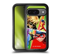 Head Case Designs Officially Licensed Miraculous Ladybug Love & Courage Graphics Ultra-Armoured Shockproof Case [Military Grade Protection] Compatible With Google Pixel 9 / Pixel 9 Pro