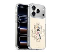 Head Case Designs Officially Licensed Miraculous Ladybug Marinette And Adrien Sketches Gel Case [Military Grade Protection] Compatible with Apple iPhone 17 Pro and Compatible with MagSafe