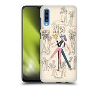 Head Case Designs Officially Licensed Miraculous Ladybug Marinette And Adrien Sketches Hard Back Case Compatible With Samsung Galaxy A70 (2019)
