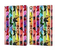 Head Case Designs Officially Licensed Miraculous Ladybug Pattern Graphics Leather Wallet Case Compatible With Apple iPad Air 13 2024/2025