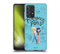 Head Case Designs Officially Licensed Miraculous Ladybug Romance In Paris Sketches Gel Case [Military Grade Protection] Compatible With Galaxy A52 / A52s / 5G (2021)