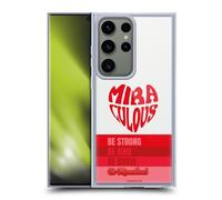 Head Case Designs Officially Licensed Miraculous Ladybug Typography Radiant Red Gel Case [Military Grade Protection] Compatible With Samsung Galaxy S23 Ultra 5G