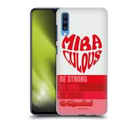 Head Case Designs Officially Licensed Miraculous Ladybug Typography Radiant Red Hard Back Case Compatible With Samsung Galaxy A70 (2019)