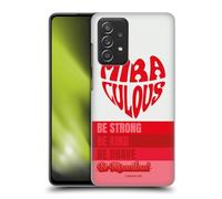 Head Case Designs Officially Licensed Miraculous Ladybug Typography Radiant Red Hard Back Case Compatible With Galaxy A52 / A52s / 5G (2021)