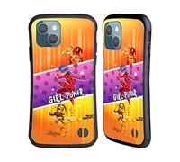 Head Case Designs Officially Licensed Miraculous Tales of Ladybug & Cat Noir Girl Power Graphics Hybrid Case Compatible With Apple iPhone 13