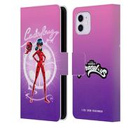 Head Case Designs Officially Licensed Miraculous Tales of Ladybug & Cat Noir Ladybug Graphics Leather Wallet Case Compatible With Apple iPhone 11