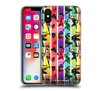 Head Case Designs Officially Licensed Miraculous Tales of Ladybug & Cat Noir Pattern Graphics Soft Gel Case [Military Grade Protection] Compatible With Apple iPhone X/iPhone XS