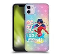 Head Case Designs Officially Licensed Miraculous Tales of Ladybug & Cat Noir Trust Yourself Aqua Ladybug Hard Back Case Compatible With Apple iPhone 11