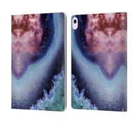 Head Case Designs Officially Licensed Monika Strigel Midnight Amethyst Leather Wallet Case Compatible With Apple iPad Air 13 2024/2025