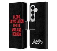 Head Case Designs Officially Licensed Monty Python Blood Devastation Death War And Horror Key Art Leather Wallet Case Compatible With Samsung Galaxy S26
