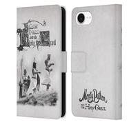 Head Case Designs Officially Licensed Monty Python Holy Grail Key Art Leather Wallet Case Compatible With Apple iPhone 16e / iPhone 17e