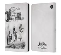 Head Case Designs Officially Licensed Monty Python Holy Grail Key Art Leather Wallet Case Compatible With Amazon Fire 7 2022