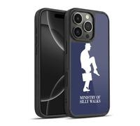Head Case Designs Officially Licensed Monty Python Ministry Of Silly Walks Key Art Gel Armour Case [Military Grade Protection] Compatible With Apple iPhone 16 Pro